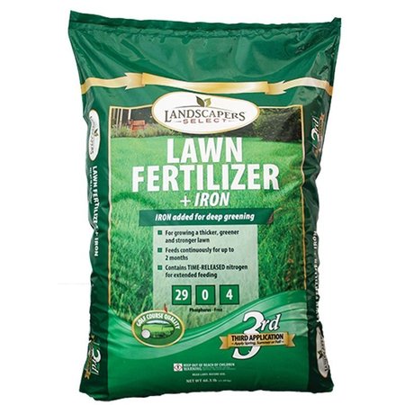 LANDSCAPERS SELECT Fertilizer W/Iron 29-0-4 15M 902738